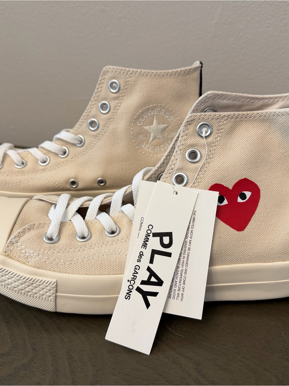 Comme des Garçons PLAY x Converse Chuck Taylor All Star High Tops